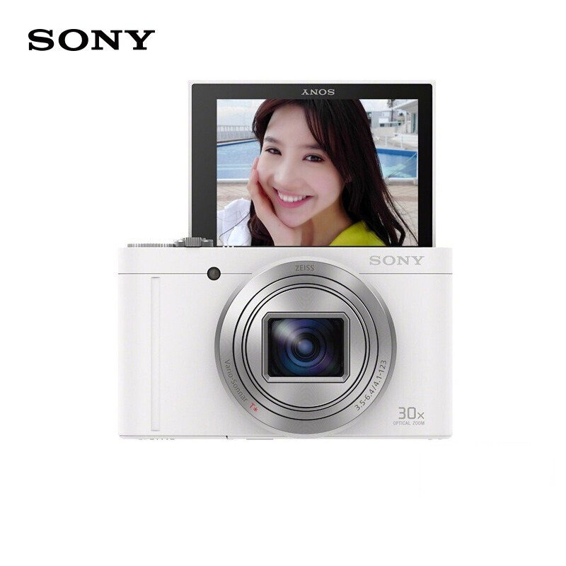 索尼（SONY） DSC-WX500 便携数码相机/照相机/卡片机白色（约1820万有效像素180度可翻转屏支持Wi-Fi） - 返利网