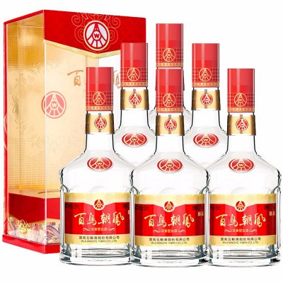 五粮液（WULIANGYE）百鸟朝凤醇柔红盒52度500ml*6瓶整箱装浓香型白酒- 返利网