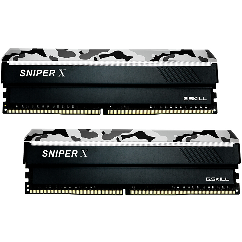 芝奇（G.SKILL）16GB(8G×2)套装DDR4 3200频率台式机内存条Sniper X